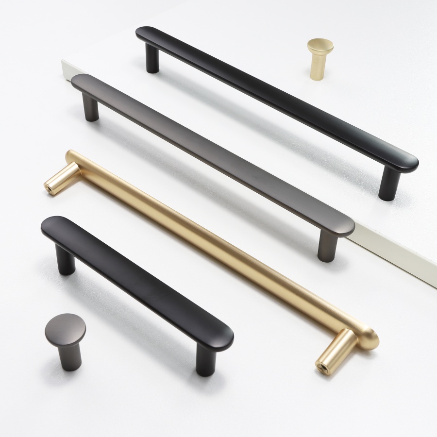 Furniture Hardware Factory - Minimalist Solid Pulls Cupboard Dressers Fashion