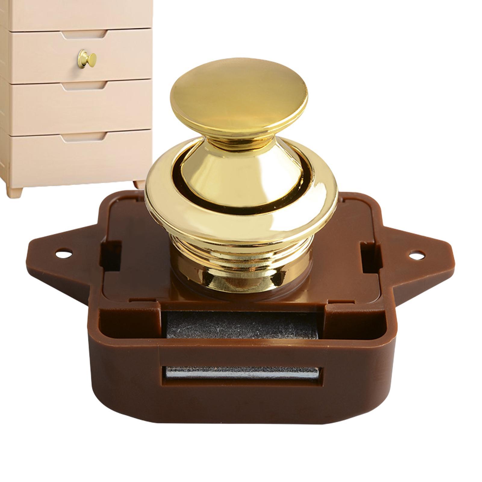 Furniture Hardware Manufacturers - Keyless RV Push Cabinet Lock Push