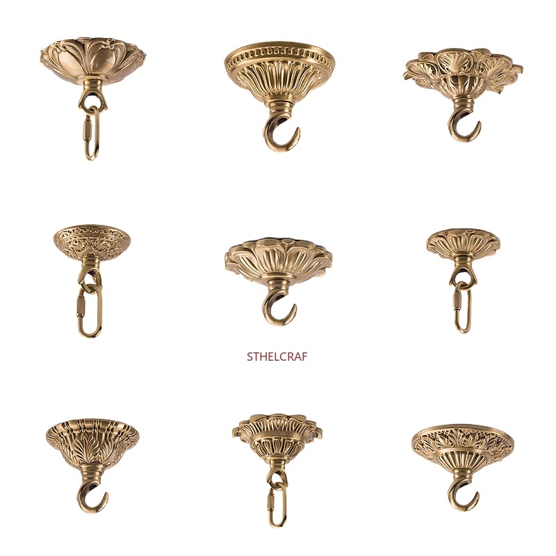 Furniture Hardware Decorative - 1PC High-end Brass Hook Home Improvement
