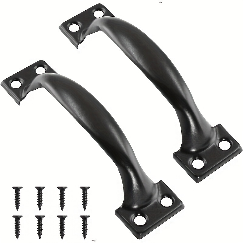 Furniture Hardware Factory - 2Pcs DIY Furniture Iron Handles w/Screws