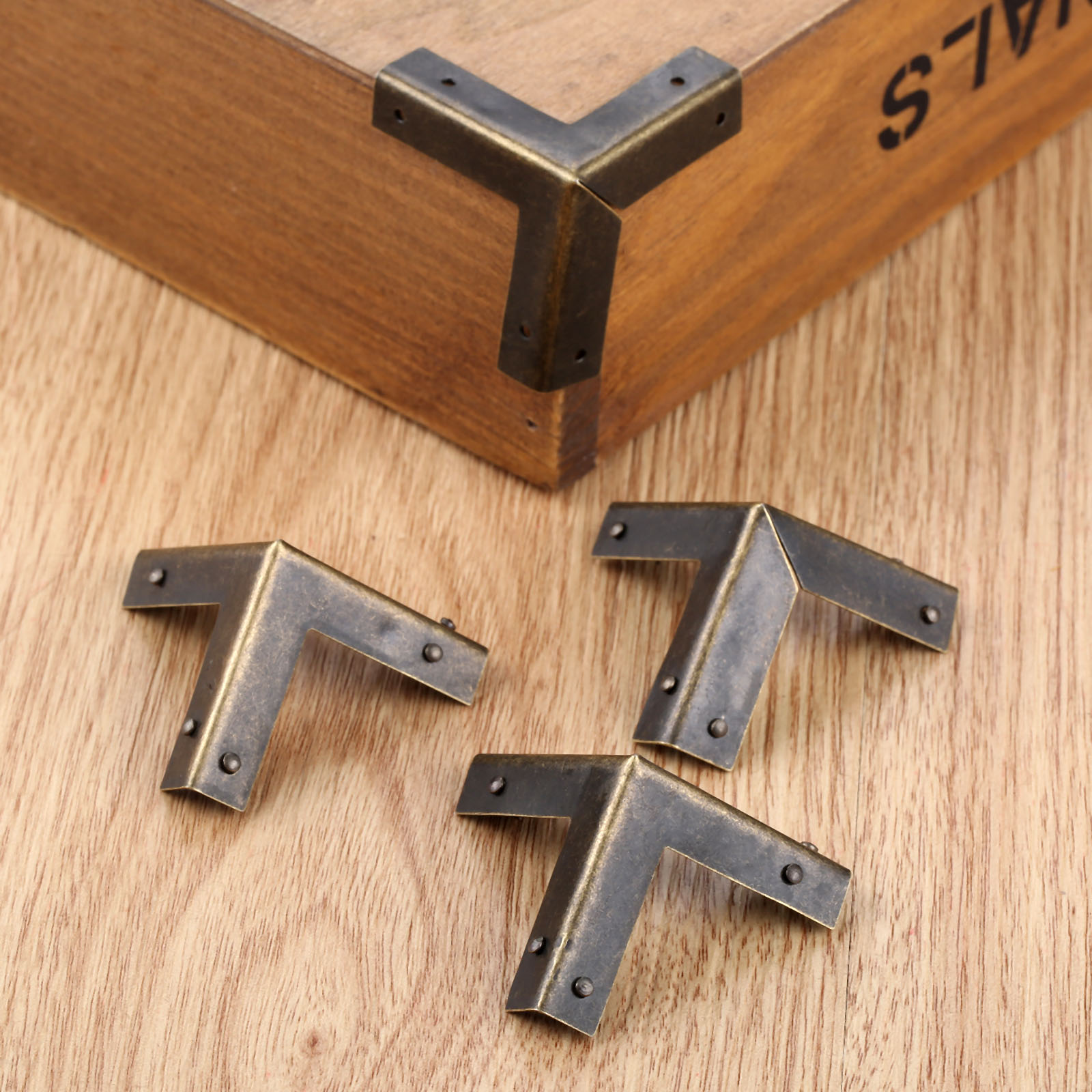 DRELD 4Pcs Antique Bronze Corn - Furniture Hardware Decorative review and price