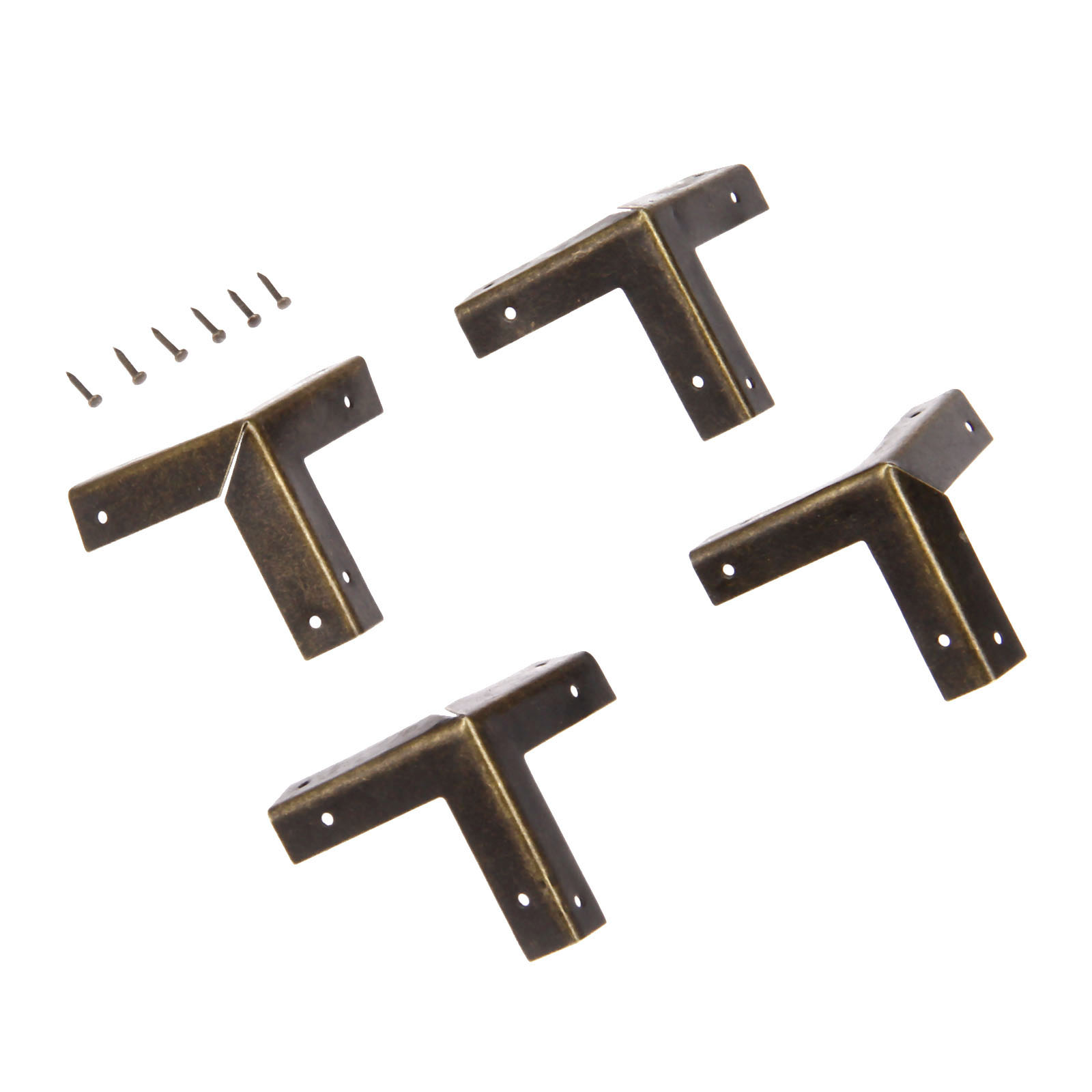 DRELD 4Pcs Antique Bronze Corn - Furniture Hardware Decorative review and price