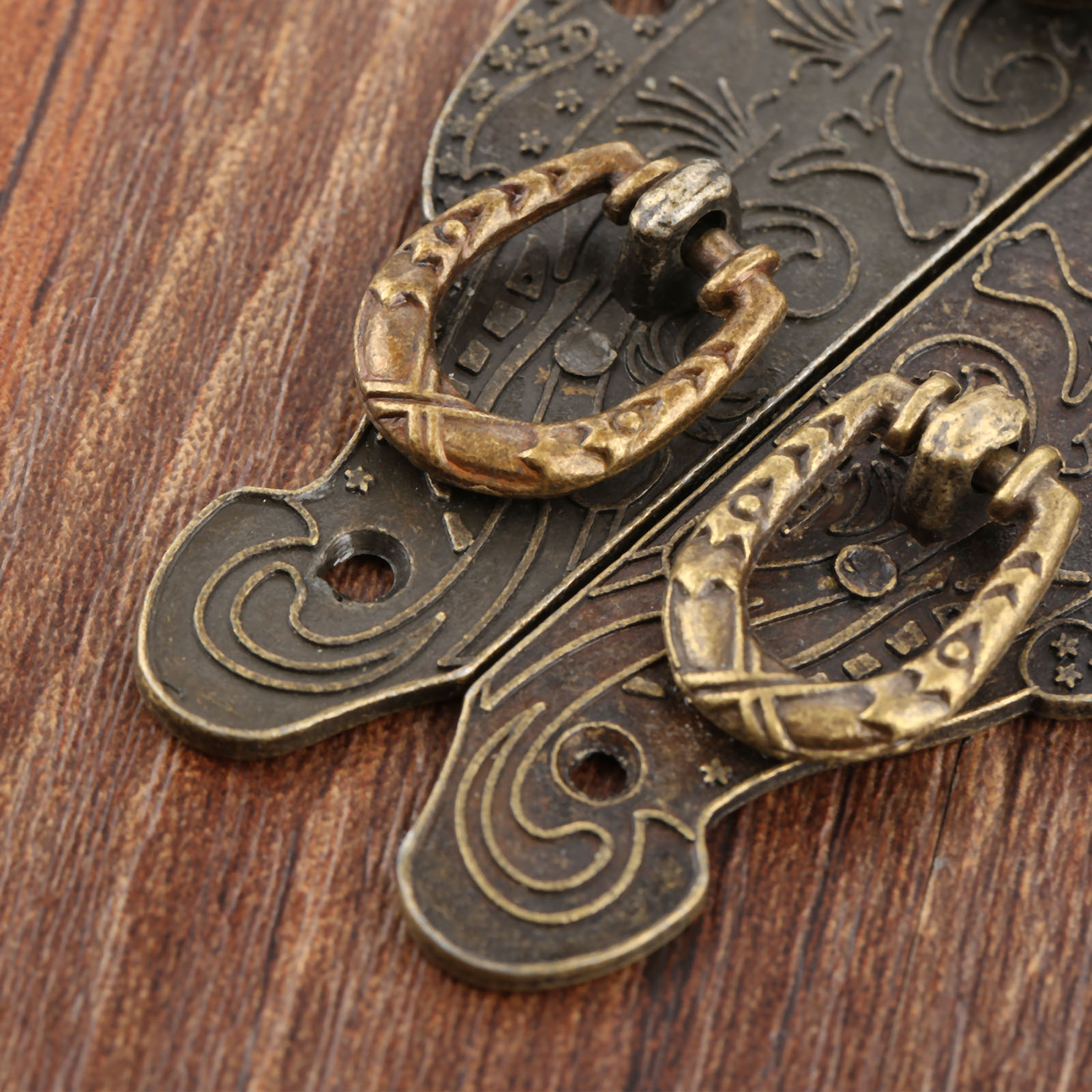 1PC Antique Box Latch Hasp Vin - Furniture Hardware Manufacturers review and price