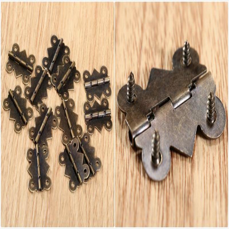10/20pcs Hinge with Screw Butt - Furniture Hardware Replacement Parts review and price
