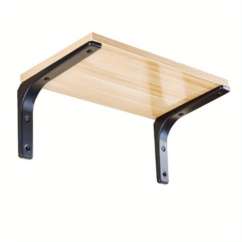 2pcs Heavy-Duty Iron Shelf Bra - Furniture Hardware Decorative review and price