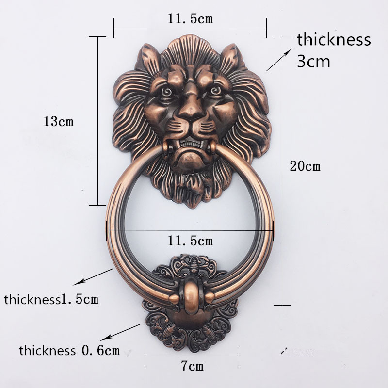 Antique Bronze Lion Head Handl - Furniture Hardware Decorative review and price