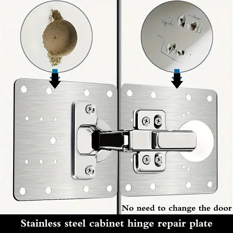 Cabinet Door Hinge Repair Plat - Furniture Hardware Replacement Parts review and price