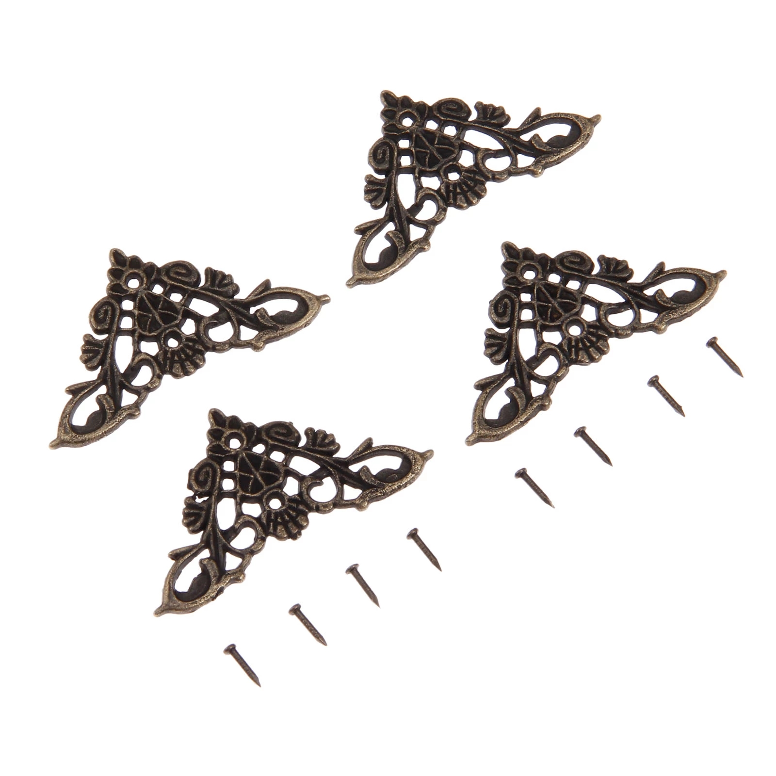 12pcs Antique Corner Brackets  - Furniture Hardware Decorative review and price