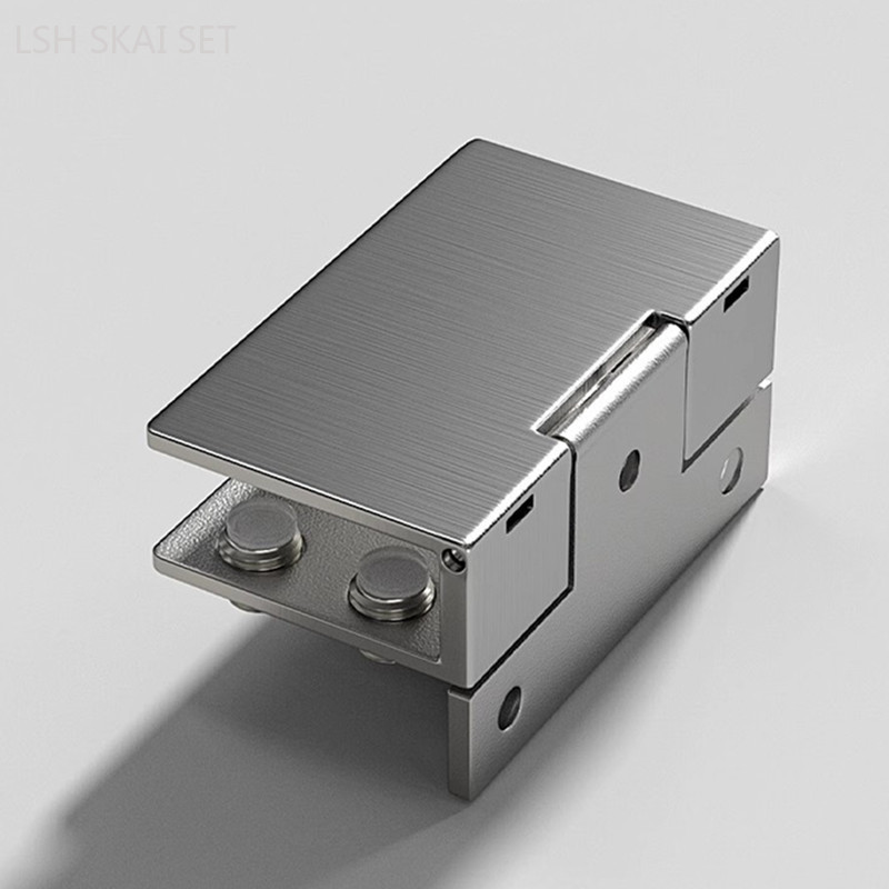 Non-perforated Glass Hinges Hi - Furniture Hardware Replacement Parts review and price