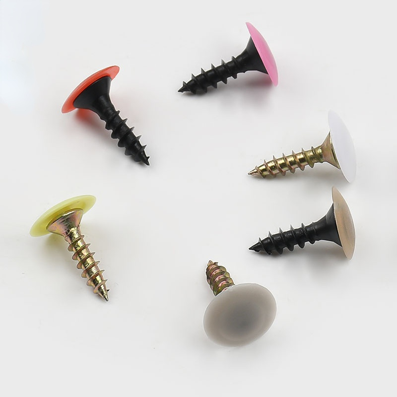 100/500/1000pcs Plastic Screw  - Furniture Hardware Decorative review and price