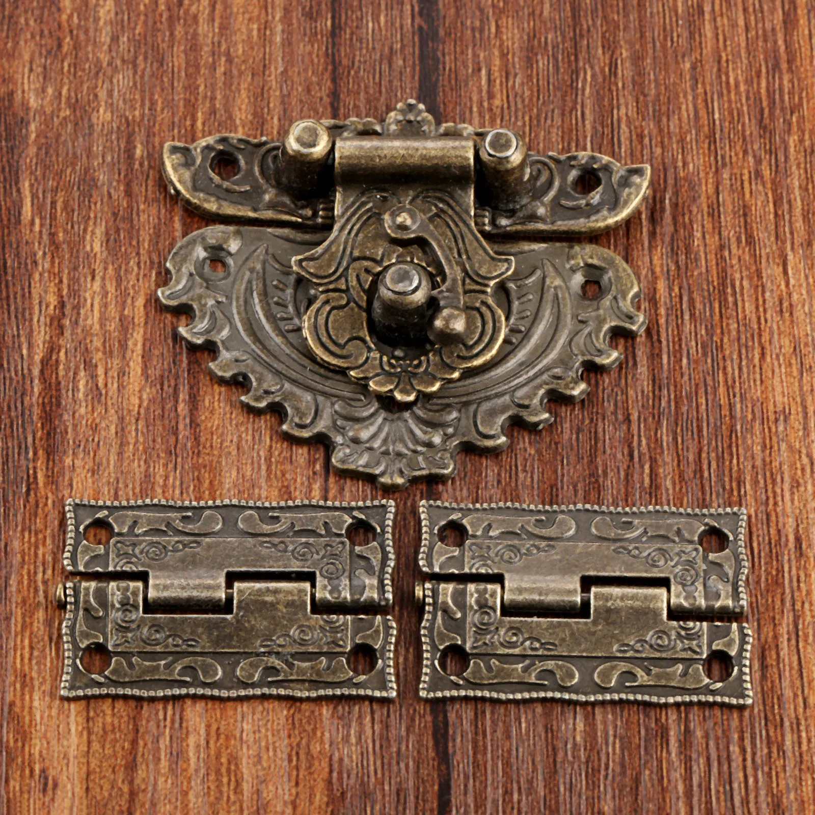 3pcs/set Antique Bronze Padloc - Furniture Hardware Replacement Parts review and price