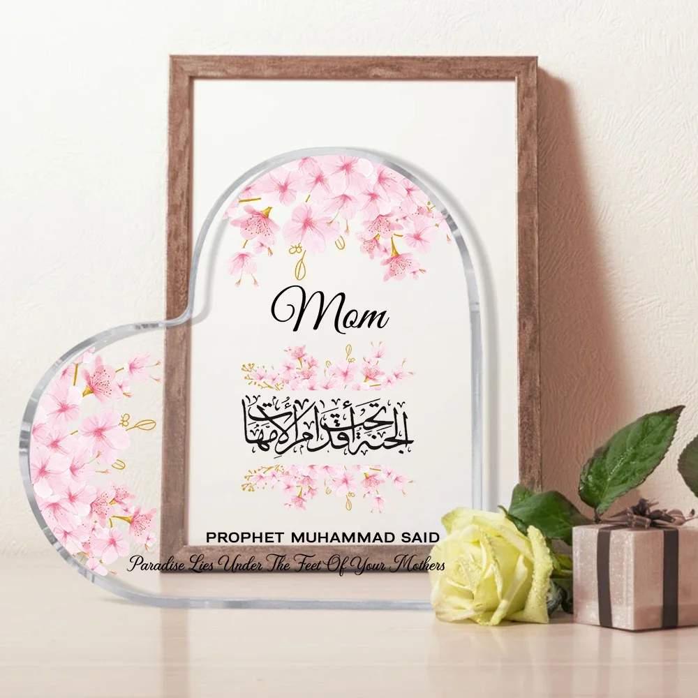 Heart Acrylic Desk Plaque Mom  - Furniture Paradise & Hardware Ghaziabad By Owner review and price
