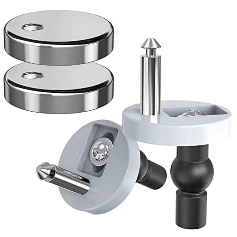 2Pcs Toilet Seat Hinges Top Fi - Furniture Hardware Replacement Parts review and price
