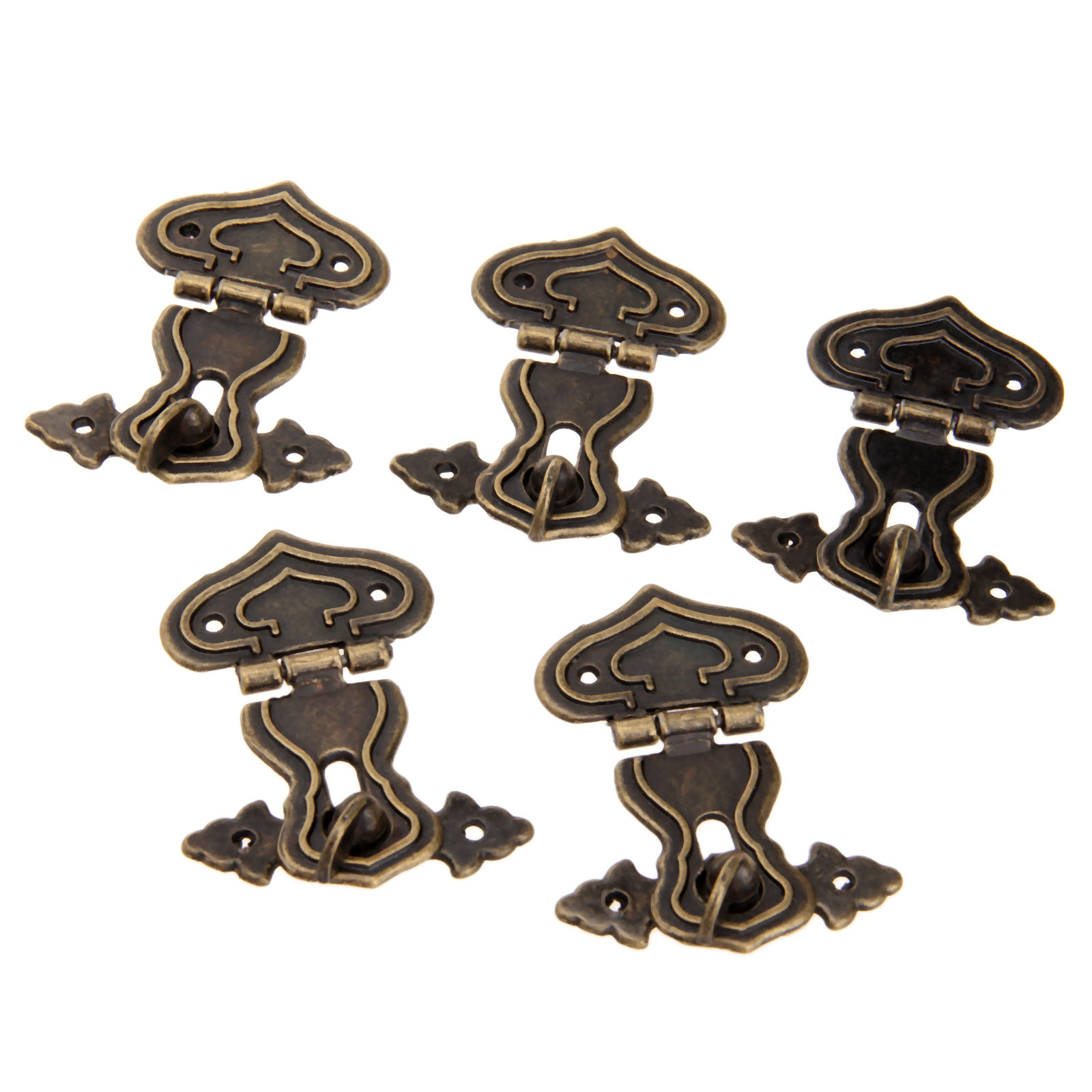 5Pcs 63x47mm Antique Metal Loc - Furniture Hardware Manufacturers review and price