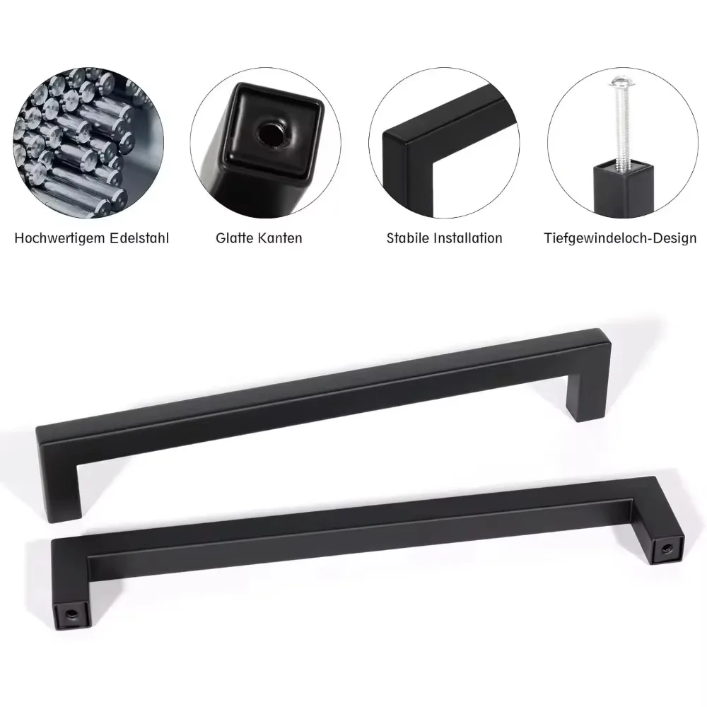 6/18pcs Stainless Steel Square - Furniture Hardware Factory review and price