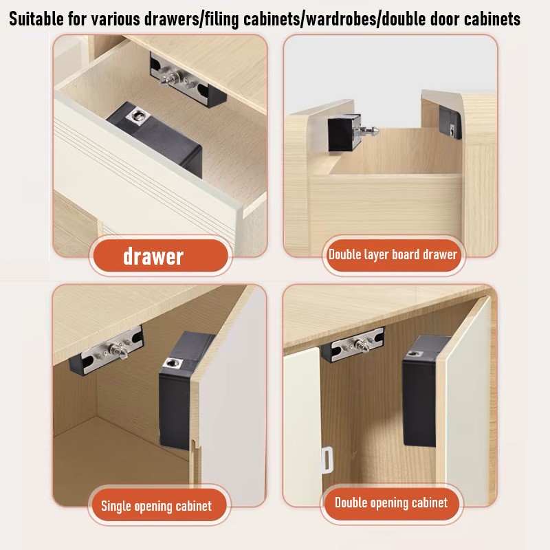 Tuya Smart Cabinet Door Lock K - Furniture Hardware Manufacturers review and price